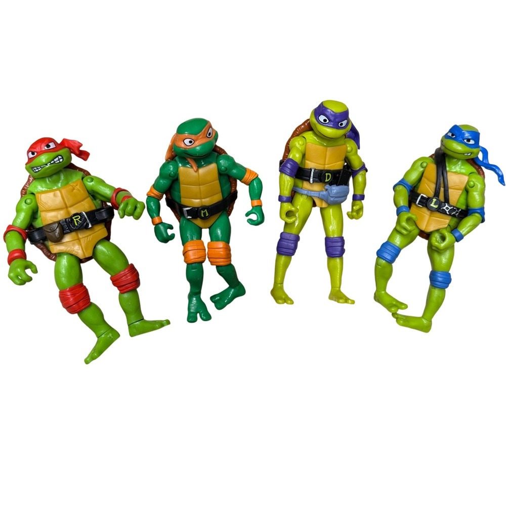 TMNT Teenage Mutant‎ Ninja Turtles Splinter Action Figures Lot of 5 Accessories